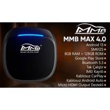 Ronanna Mmb WJAN-Q4W-HD Max 4.0 Android 13, 8+128GB, HDMI Output Kablosuz-Wireless Carplay