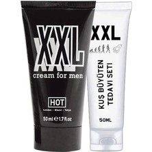 Subutu Süper Hotxxl Cream Men Hardener D.lay Enlrgr 50 ml + Kuşbüyüt Erkeklere Özel Kremi