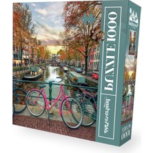 MarkEntegra 1000 Parçalı Amsterdam Manzarası Puzzle