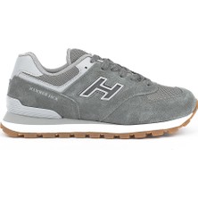 Hammer Jack Chile Hakiki Deri Meet Gri-Krep Kadın Spor Ayakkabı