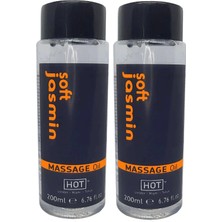 Subutu Soft Jasmin Massage Oil 400 ml Aromalı Rotik Masaj Yağı x 2 Adet