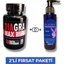 Subutu Diagra Max Erkek Özel 30'lu Dstklyci Playboy L.bdo Arttrc Krem 125 ml