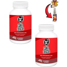 Subutu Red Kong Erkeklere Özel 60'lı x 2 Ad+Lustra Masaj Yağı