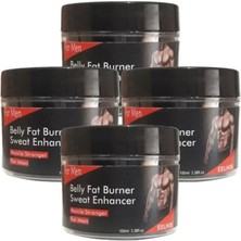 Subutu Süper Eelhoe 4lü Adet Belly Fatburner Sweat Enhancer Erkeklere Özel Kremi 100 ml