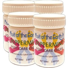 Subutu Süper Peppermint Cooling 4LÜX50 ml Kokulu Ayaklara Bakıcı Işlevli Krem