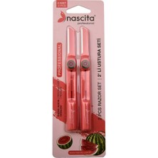Nascita 2 Li Geri Çekilebilir Razor Seti/ Meyveli