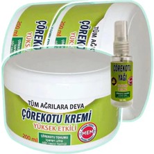 Subutu Çörek Otu Bakım Kremi 3X200 Ml+30 ml Çörek Otu Yağı ile