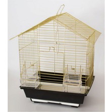 EuroGold Drnds Üçgen Çatili Pirinç Kafes x 1 Adet