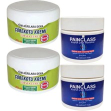 Subutu Çörek Otu Kremi Xl Boy 2X200 ml +2X150 ml Kuyruk Yağı Kremi Painclass