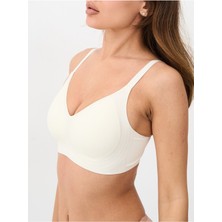 Alya Underwear Kadın Lazer Kesim Dikişsiz Çıkarılabilir Pedli Hayalet Sütyen