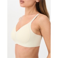 Alya Underwear Kadın Lazer Kesim Dikişsiz Çıkarılabilir Pedli Hayalet Sütyen