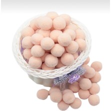 2 cm Peluş Ponpon 500 Adet Paket – El Sanatları, Okul ve Hobi Çalışmaları Için