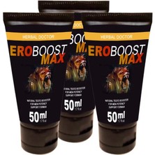 Subutu Eroboost Maxtesto 3 Tane 50 ml Cream Harici Uygulama Kremi