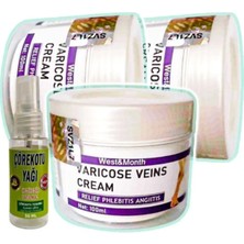 Subutu Süper West & Month Varcse Vnis Bakım Kremi 100 ml x 3 Adet + Çörek Otu Yağı 30 ml