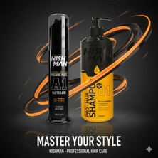 Nishman A1 Mat Görünüm Saç Şekillendirici Wax / x 3 Adet/ + 400 ml Tuzsuz Şampuan Hediye