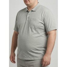 Balkonda Erkek Tişört Cepli Pamuklu Terletmez Battal Boy Büyük Beden