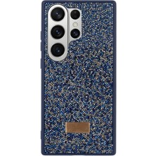 Mopal Samsung S26 Uyumlu Darbeye Karşı Dayanıklı Işıltılı Taş Detaylı Melt Silikon Kılıf