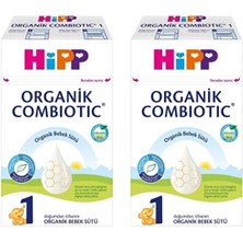 Hipp Organik 1 No Combiotic Bebek Sütü 600 gr 2'li Paket