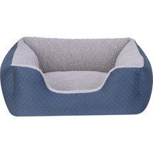 Drnds Pet Comfort Echo   ve Köpek Yatağı Mi/gri Peluş S 60X50CM