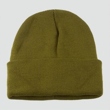 Zero Land Drnds Çift Kat 1 Nci Kalite Renkli Bere   Bere Eldiven -Fıstık Yeşili