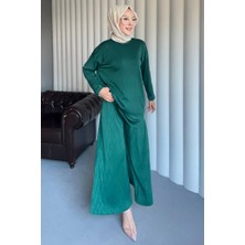 İlkimay.com Piliseli Ikili Takım 1692 - Zümrüt Yeşili