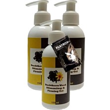 Subutu Buck Thorn Weed Slimming Bakım Masaj Kremi 3X150 ml + 1 Adet Jel ile