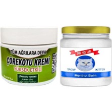 Subutu Süper Çörek Otu Kremi Orta Boy 100 ml Krem - Snow Kitten Menthol Balm 50 ml