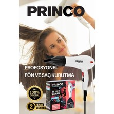 Princo Profesyonel Fön, Şekillendirici ve Saç Kurutma Makinası 2400 W Özel Kutulu Beyaz PR-925