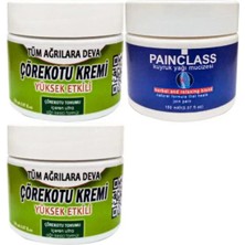 Subutu Süper Çörek Otu Kremi Orta Boy 2x 100 ml - Painclass 150 ml Kuyruk Yağı Kremi