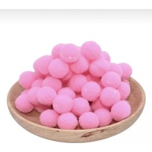 2 cm Peluş Ponpon 500 Adet Paket – El Sanatları, Okul ve Hobi Çalışmaları Için