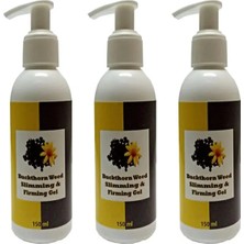 Subutu Buckthorn Weed Slimming&firming Gel Acı Çehre Tohumlu Form Jeli 150ML x 3 Adet