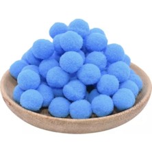 2 cm Peluş Ponpon 500 Adet Paket – El Sanatları, Okul ve Hobi Çalışmaları Için