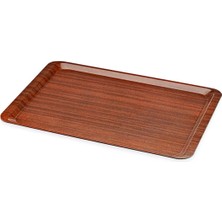 Kaymaz Tepsi 43×61 Cm, Mat Yüzeyli, Kraft, Dayanıklı ve Endüstriyel Kullanım