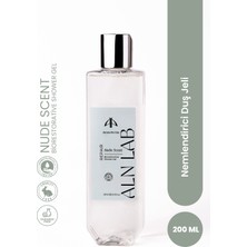 ALN LAB Nude Scent Nemlendirici ve Arındırıcı Duş Jeli - Aloe Vera & Probiyotik Vücut Şampuanı 200 ml