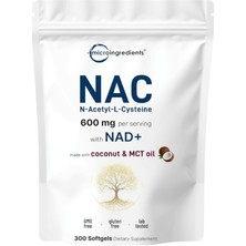 Micro Ingredients, N.a.c With Nad+, 300 Softgels.