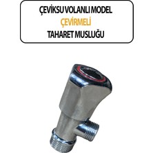 Çeviksu Taharet Musluğu Volanlı Çevirmeli Model