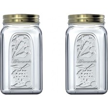 3 Litre Kavanoz Seti - 2 Adet, Şık ve Kullanışlı Saklama Çözümü