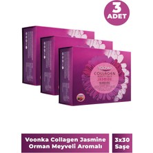 Voonka Collagen Jasmine Orman Meyveli Aromalı 30 Saşe 50 ml 3 Adet
