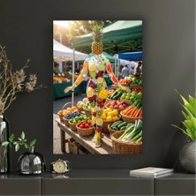 Diyetisyen | Huzur | Sağlık | Motivasyon Temalı Dekoratif Cam Tablo