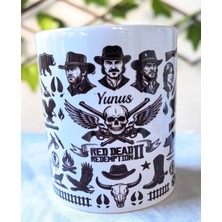 Kreax Red Dead Redemption Kişiye Özel Kupa Bardak