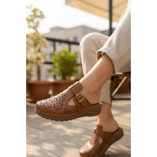 Cozi Company Ortopedik Deri Taba Terlik Topuk Dikeni ve Kemik Çıkıntısı Için Uygundur