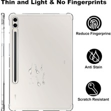 Efg Samsung Galaxy Tab S9 Fe Plus 12.4'' SM-X610 X616 Antishock Köşe Korumalı Şeffaf Shockproof Esnek Silikon Kılıf