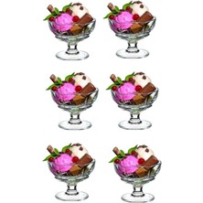 6’lı Ice Ville Dondurma Sunum Kasesi, Şık ve Kullanışlı Tasarım