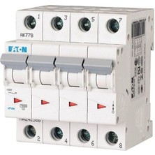 Eaton PLHT-C80-4 Otomatik SİGORTA-20KA-C Eğrisi-4x-Eaton (Re Y7-211802