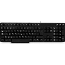 Indispensablely Everest KB-517U Siyah USB Kablolu Standart F Klavye