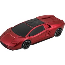 Indispensablely Kırmızı Model Araba Tasarımlı Hoparlör - Bluetooth USB Özellikli