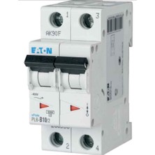 Eaton PL6-B10/2 Otomatik Sigorta - 6ka - B Eğrisi-Eaton