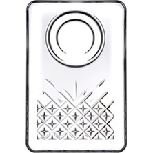 Şık Kare Çay Tabağı Seti, 6'lı, Zarif ve Modern Tasarım