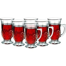 6'lı Istanbul Kulplu Bardak Seti, Şık ve Kullanışlı Tasarım