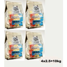 Mamavita Somonlu Yetişkin Kedi Kuru Maması 10KG(4X2.5)